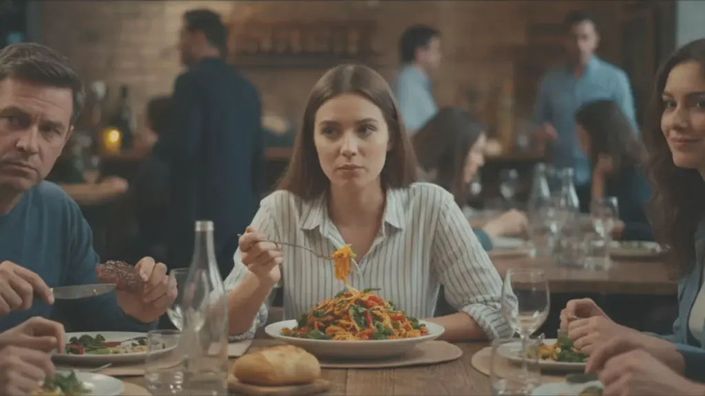 Perché una sola frase di un vegetariano fa sparire tutte le domande a tavola