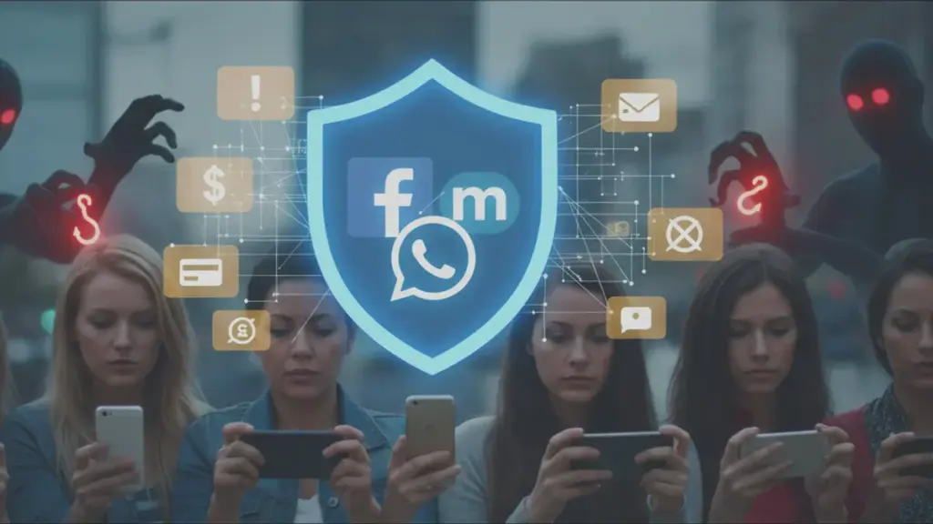 Meta potenzia Messenger, Facebook e WhatsApp con un nuovo scudo contro i truffatori