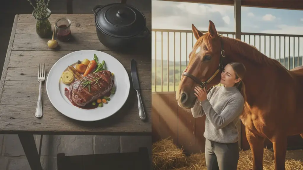Come il cavallo è passato dal piatto alla stalla: una svolta rapidissima nella nostra visione della carne