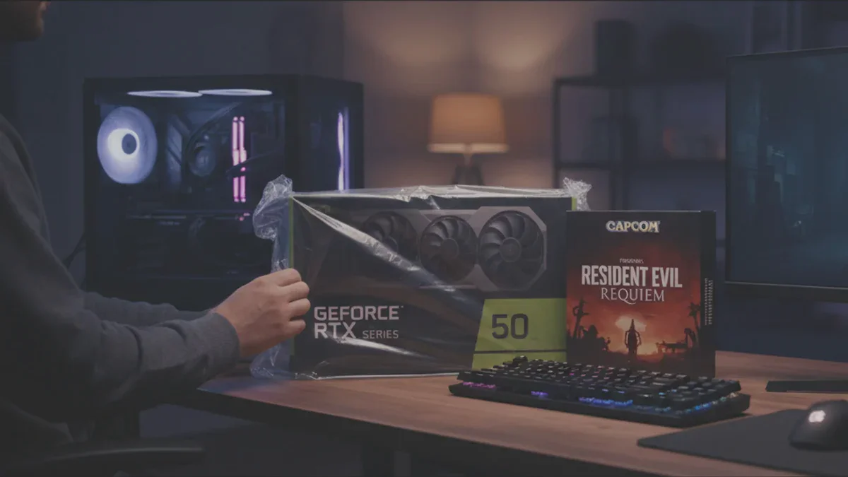 Nvidia prepara un nuovo gioco Capcom in omaggio con le schede GeForce RTX 50